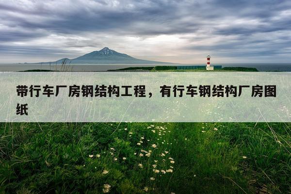 带行车厂房钢结构工程，有行车钢结构厂房图纸