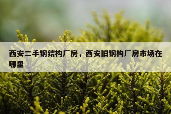 西安二手钢结构厂房，西安旧钢构厂房市场在哪里