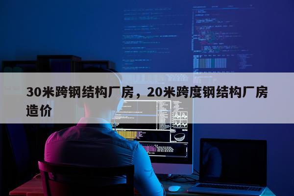 30米跨钢结构厂房，20米跨度钢结构厂房造价