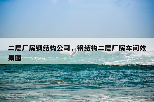 二层厂房钢结构公司，钢结构二层厂房车间效果图